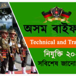 Assam Rifles Technical & Tradesmen Recruitment 2023